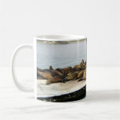 Hafen Siegel, Morro Bay, Kalifornien Kaffeetasse (Links)