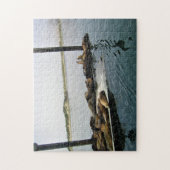 Hafen Siegel, Morro Bay, Kalifornien Puzzle (Vertikal)