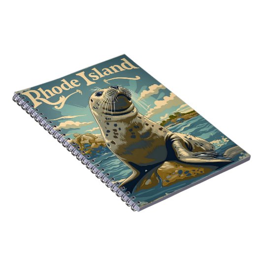 Hafen Siegel Rhode Island Notizblock (Rechte Seite)