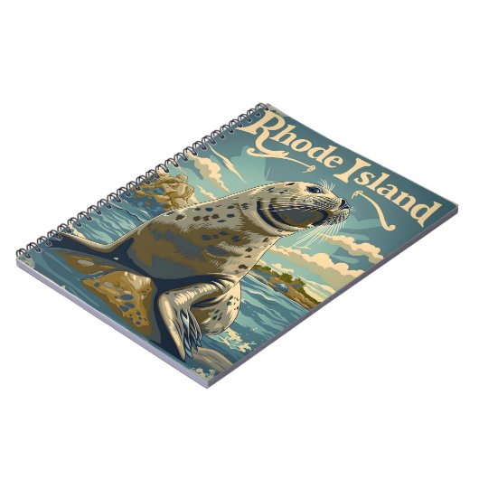 Hafen Siegel Rhode Island Notizblock (Linke Seite)