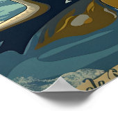 Hafen Siegel Rhode Island Poster (Ecke)