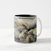 Hafen-Siegel Zweifarbige Tasse (VorderseiteRechts)