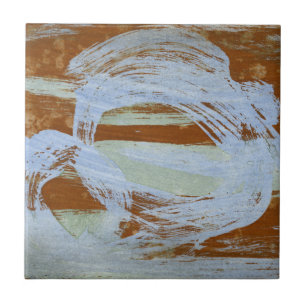 Hafen-Sonnenuntergang Fliese