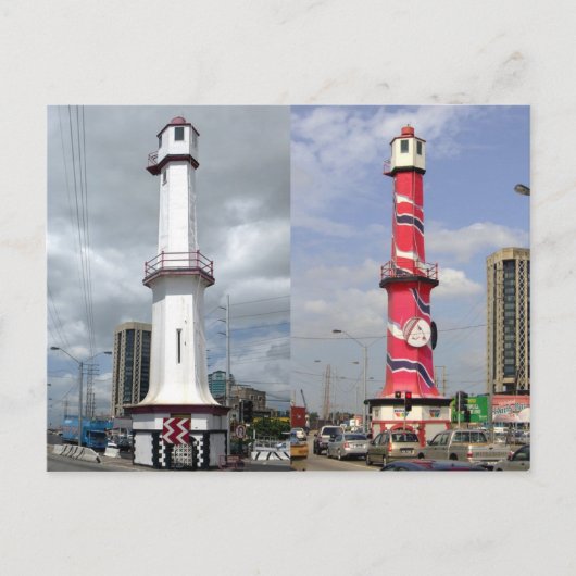 Hafen Spanien Leuchtturm, Trinidad Postcard Postkarte (Vorderseite)