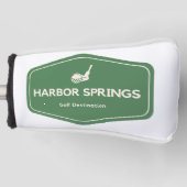 Hafen Springs Golf Ziel Michigan Golf Headcover (Vorderseite)