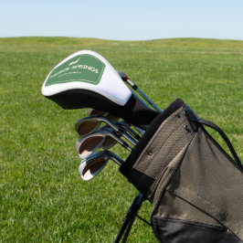Hafen Springs Golf Ziel Michigan Golf Headcover