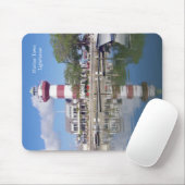 Hafen Stadt Leuchtturm Mousepad (Mit Mouse)