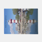 Hafen Stadt Leuchtturm Tür Fußmatte (Vorderseite)