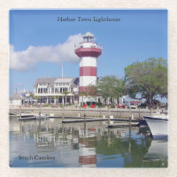 Hafen Stadt Leuchtturm Untersetzer
