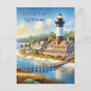 Hafen Stadtlighthouse Postcard Postkarte