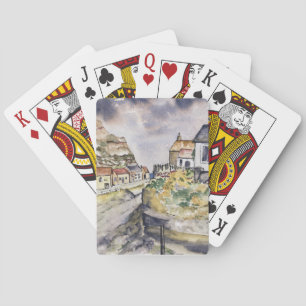 Hafen Staithes Spielkarten