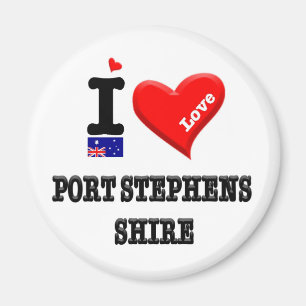HAFEN STEPHENS GRAFSCHAFT - i-Liebe Magnet
