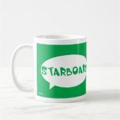 Hafen-Steuerbord-Tasse Kaffeetasse (Links)