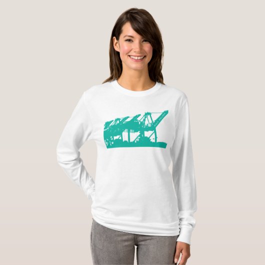 Hafen streckt Bella Hoodie T-Shirt (Vorne ganz)