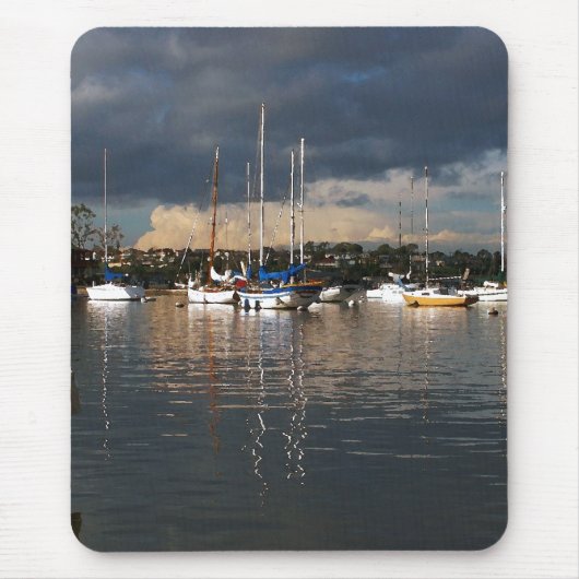 Hafen-Sturm Mousepad (Vorne)