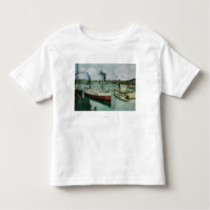 Hafen-Szene in Portland, Oregon Kleinkind T-shirt
