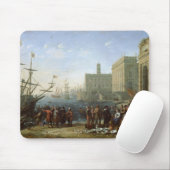 Hafen-Szene Mousepad (Mit Mouse)