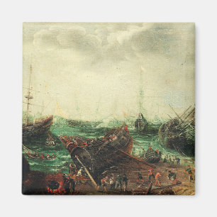 Hafen Szene von Adam Willaerts Magnet