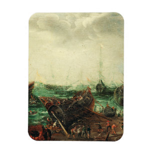 Hafen Szene von Adam Willaerts Magnet