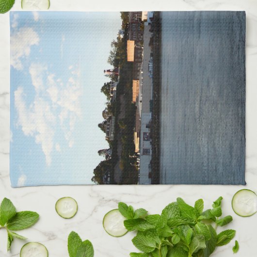 Hafen Townsend Geschirrtuch (Gefaltet)