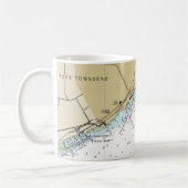 Hafen Townsend Seediagramm-Kaffeetasse Kaffeetasse (Links)