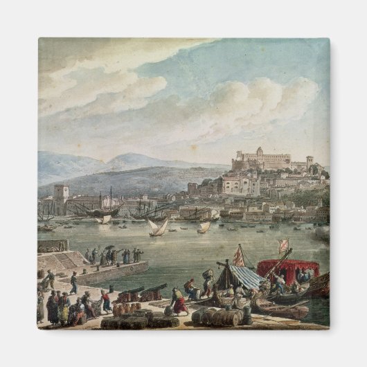 Hafen Triest, 1802 Magnet (Vorne)