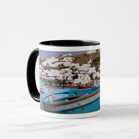 Hafen- und Hafenbereich mit griechischen Tasse (Vorderseite Links)