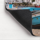 Hafen- und Hafengebiet mit griechischen Fischereif Mousepad (Ecke)