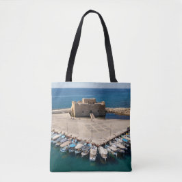Hafen und Schloss Paphos - originelles Foto Tasche