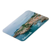 Hafen und Stadtzentrum von Dubrovnik Magnet (Linke Seite)