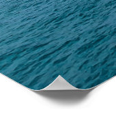 Hafen und Stadtzentrum von Dubrovnik Poster (Ecke)