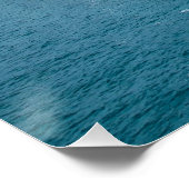 Hafen und Stadtzentrum von Dubrovnik Poster (Ecke)