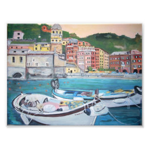 Hafen Vernazza, Cinque Terre Foto