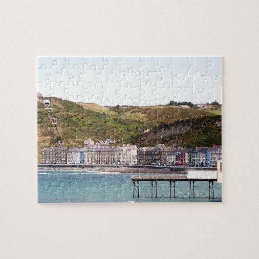 Hafen von Aberystwyth, Wales Puzzle (Horizontal)