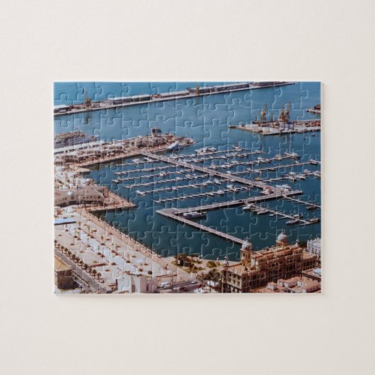 Hafen von Alicante Puzzle (Horizontal)