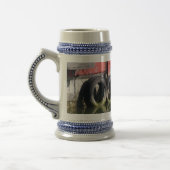 Hafen von Altea, Alicante, Spanien, Bierglas (Links)