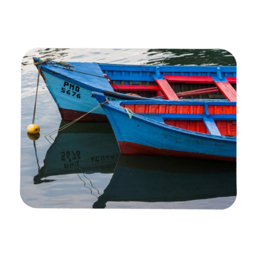 Hafen von Angelmo, Fischerboote. Magnet (Horizontal)
