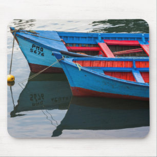 Hafen von Angelmo, Fischerboote. Mousepad