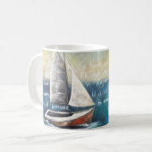 Hafen von Anmut Kaffeetasse (Vorderseite Links)