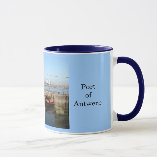 Hafen von Antwerpen 4 Tasse (Rechts)