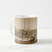 Hafen von Barcelona - Segelboote - Tasse (Vorderseite Links)
