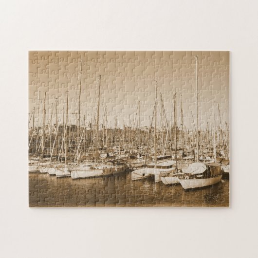 Hafen von Barcelona - Spanien - Puzzle (Horizontal)