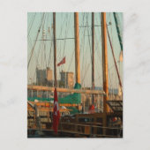 Hafen von Bodrum Postkarte (Vorderseite)