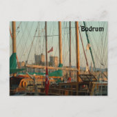 Hafen von Bodrum Postkarte (Vorderseite)