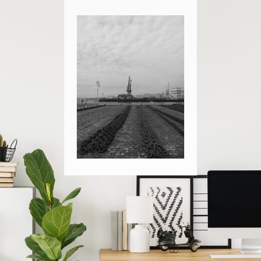 Hafen von Brest Poster (Heimbüro)