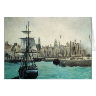 Hafen von Calais von Manet, Vintage Impressionismu