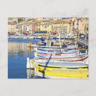 Hafen von Cassis, Frankreich Postkarte