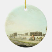 Hafen von Cheringhee, Kalkutta, überziehen 32 von Keramik Ornament (Hinten)