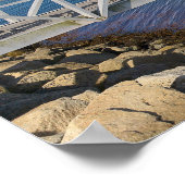 Hafen von Douarnenez, Frankreich Poster (Ecke)