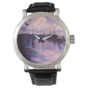 Hafen von Fort de France, Martinique Armbanduhr